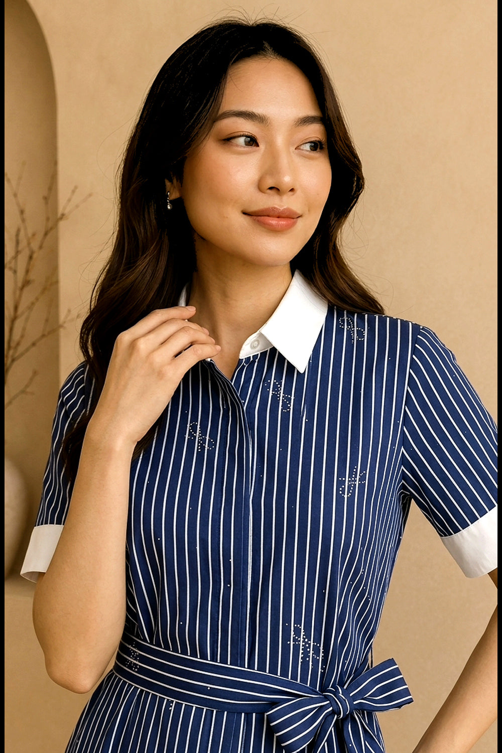 The Riviera Stripe Dress