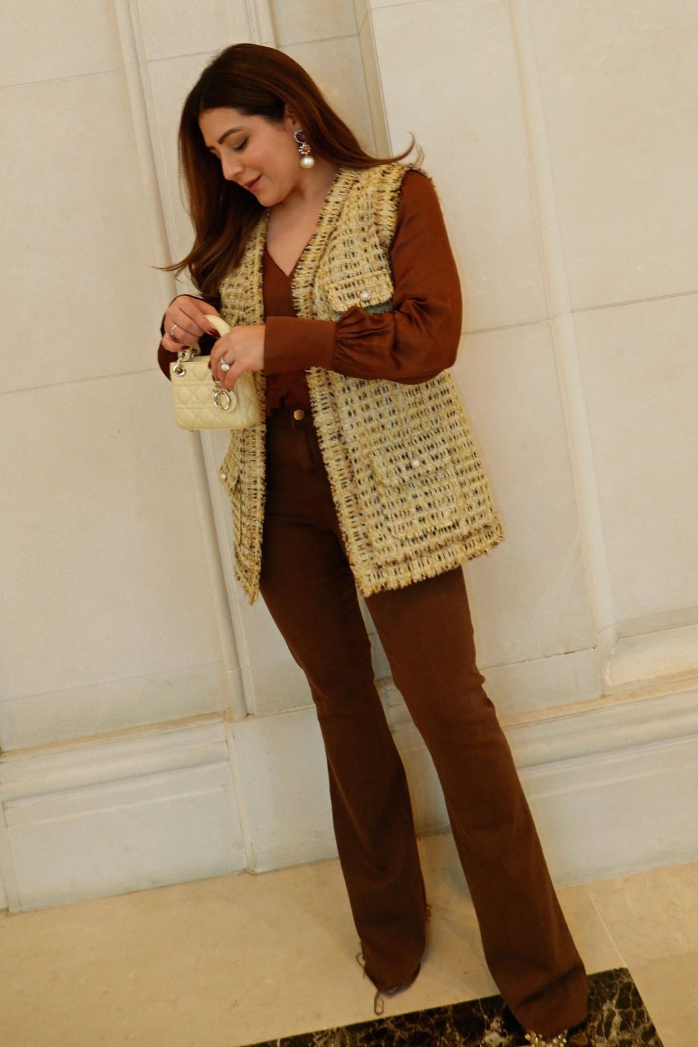 Meghna Pahwa In Our Gold Cherie Jacket