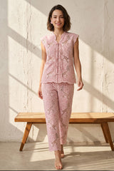 Rosewood Bloom Crochet Co-ord Set