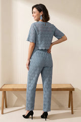Celeste Crochet Floral Co-Ord Set