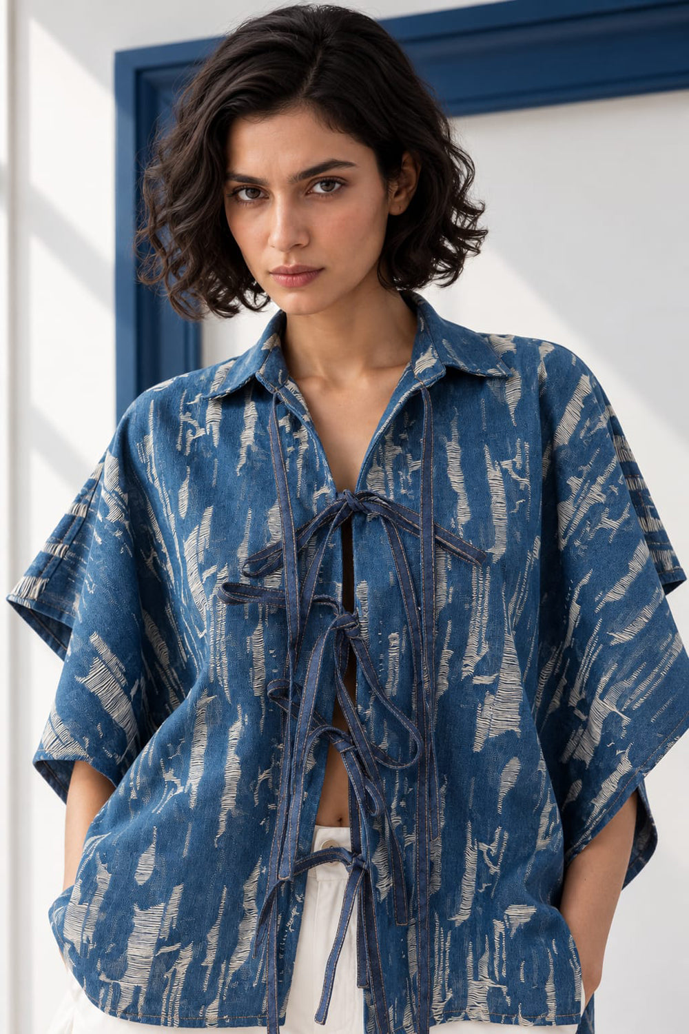 Denim Dusk Kaftan
