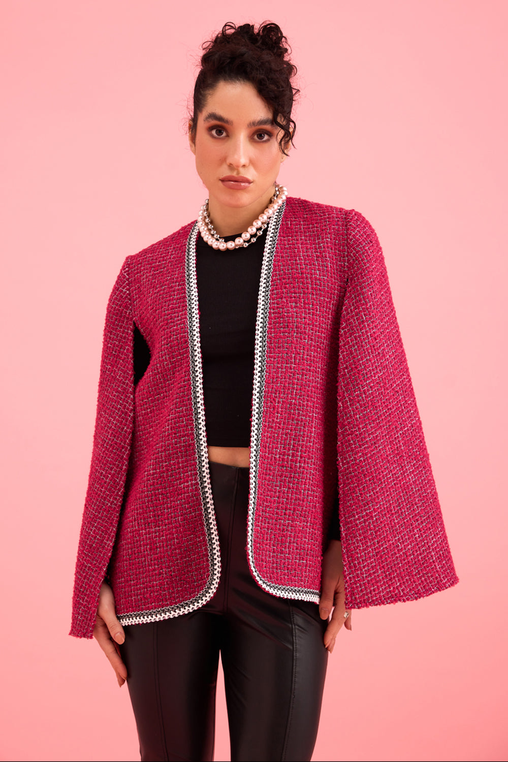 Raspberry Pink Cape