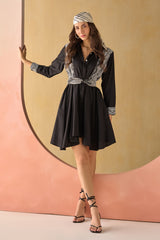 Boho Black Bliss Dress