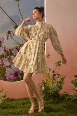 Yellow Ochre Whispers Dress
