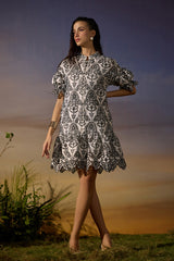 Nriti Shah In Our White and Black Dream Dress