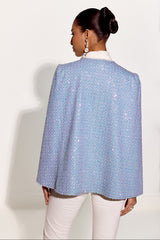 Lustre Blue Blaire Cape