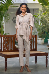 Creamy Cloud Co-ord Set