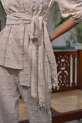 Creamy Cloud Co-ord Set