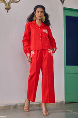 Ravishing Ruby Co-ord Set