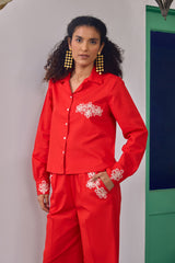 Ravishing Ruby Co-ord Set