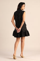 The Glider Tweed Mini Dress