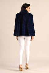 The Arctic Velour Cape
