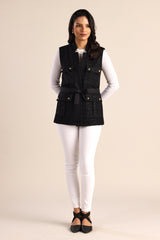 The Midnight Stella Belted Jacket