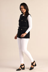 The Midnight Stella Belted Jacket