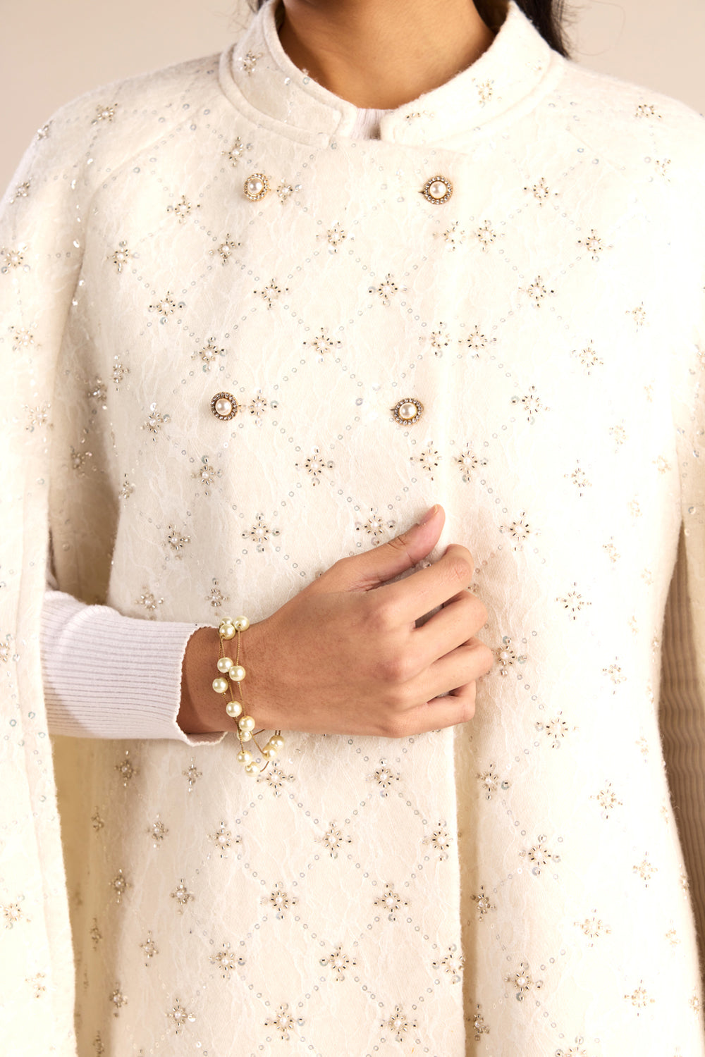 Pearl Duchess Cape