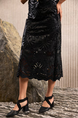 Luxe Leather Skirt Set