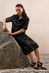 Luxe Leather Skirt Set