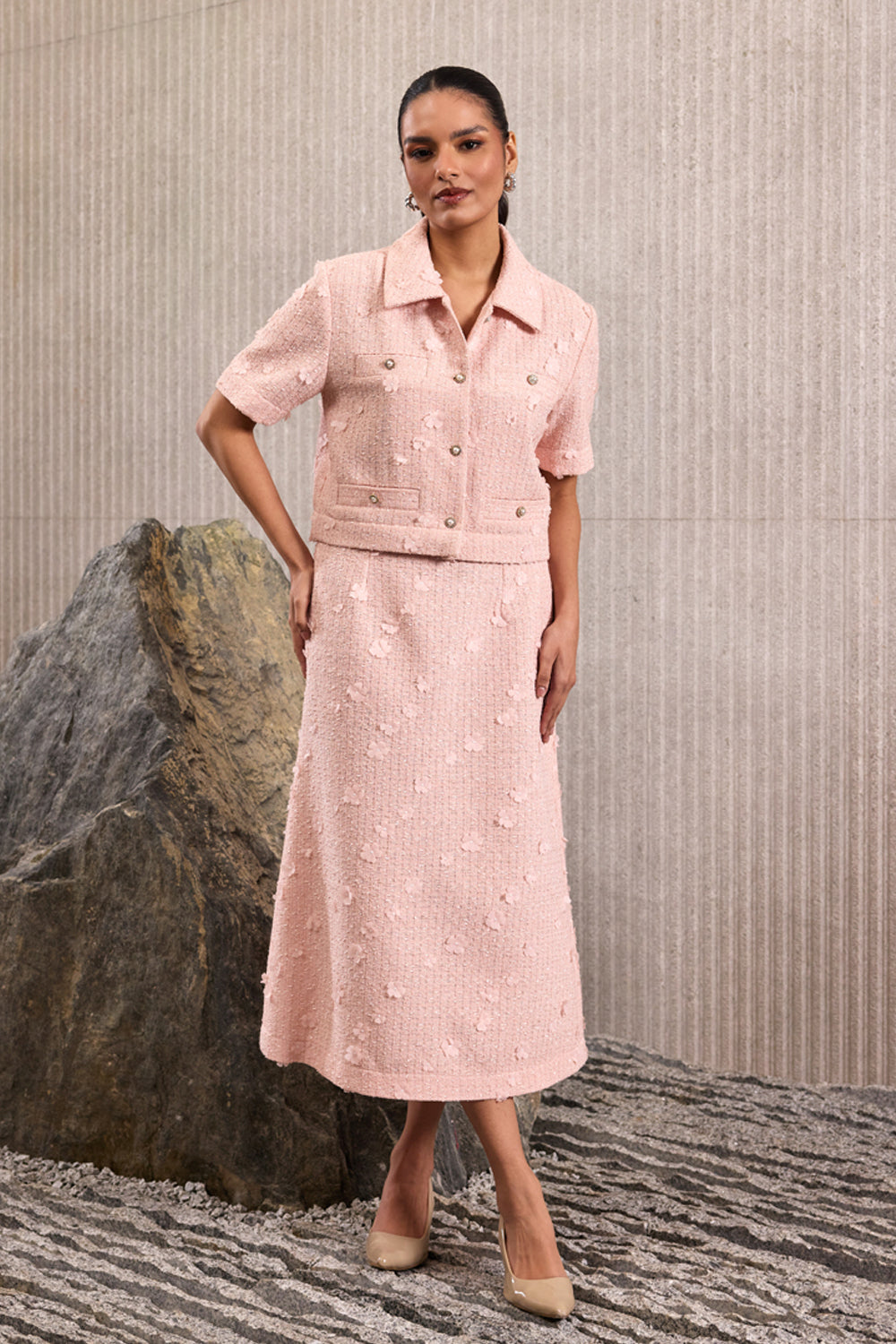 Rose Ensemble Skirt Set