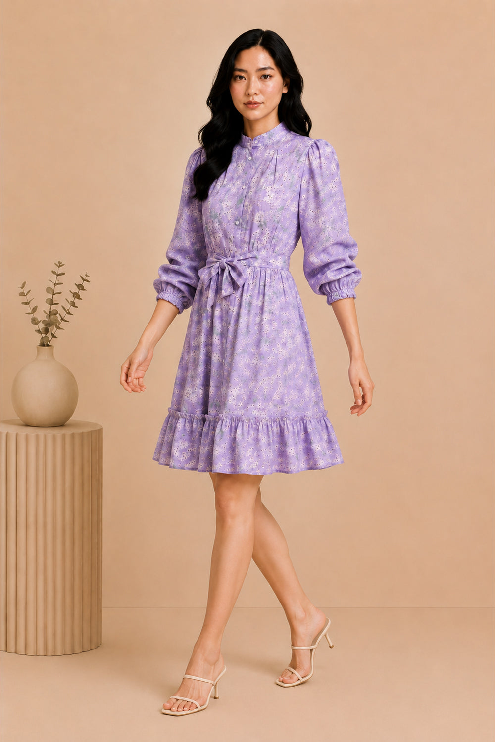 Lavender Bloom Dress