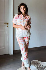 Nriti Shah In Our Amber Eyelet Co-ord Set