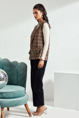 Aishen Sleeveless Jacket