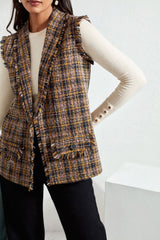 Aishen Sleeveless Jacket
