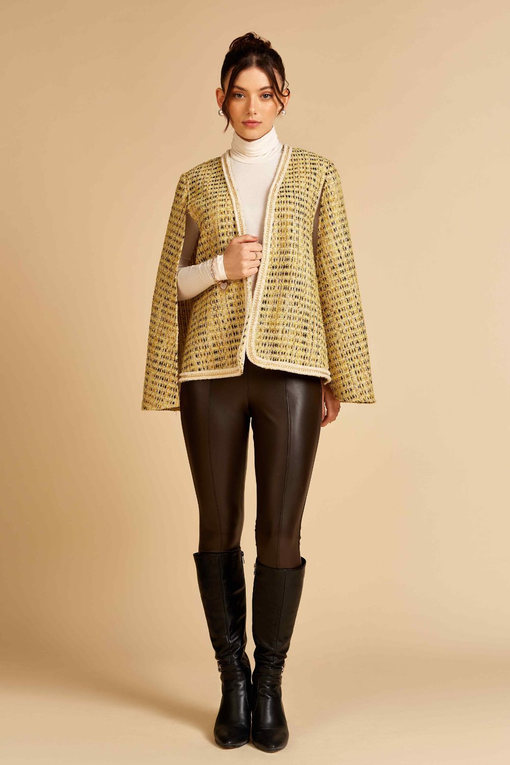 Nriti Shah In Our Gold Blaire Cape