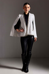 White Blaire Cape