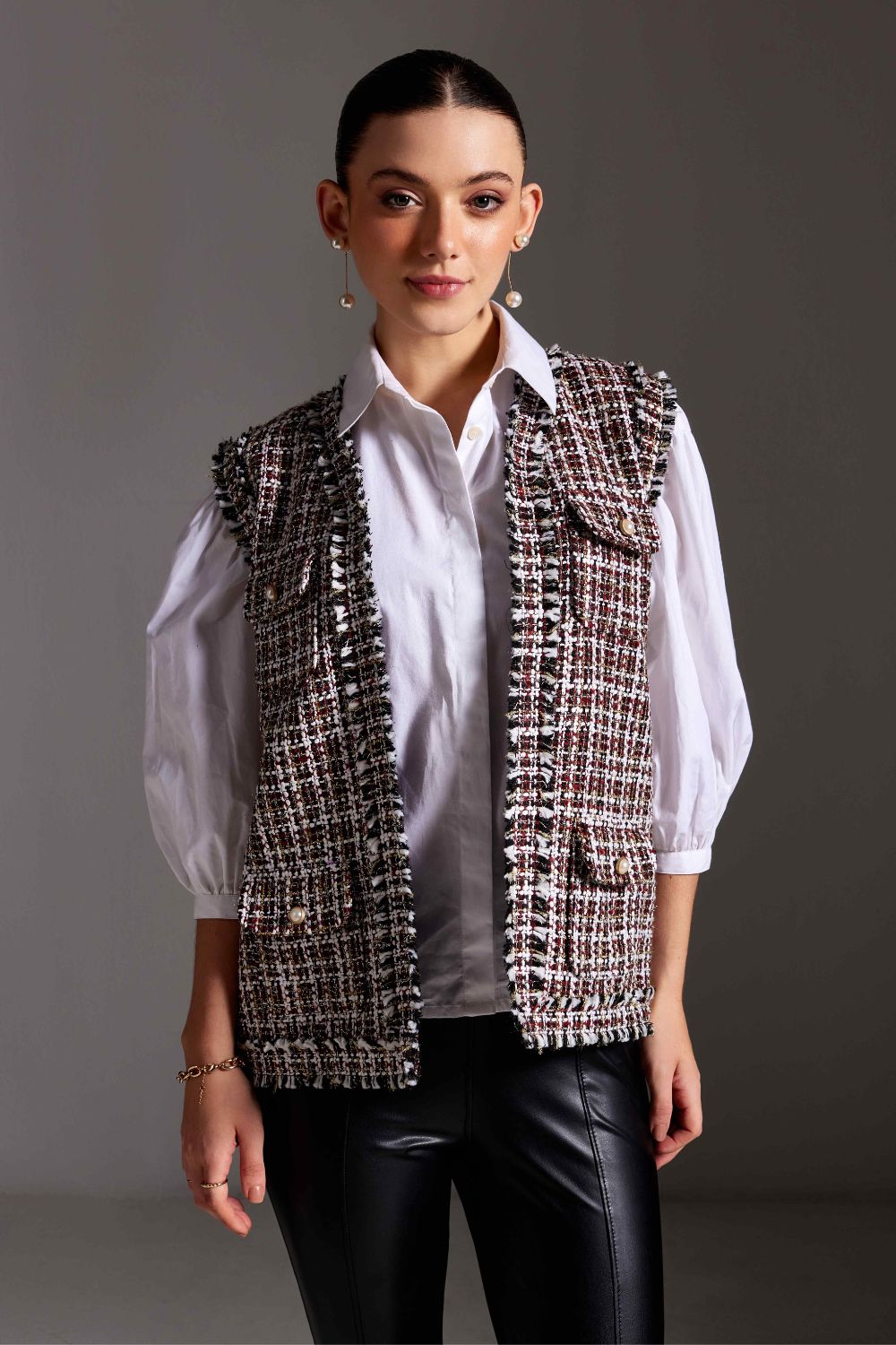Red Wine Cherie Jacket
