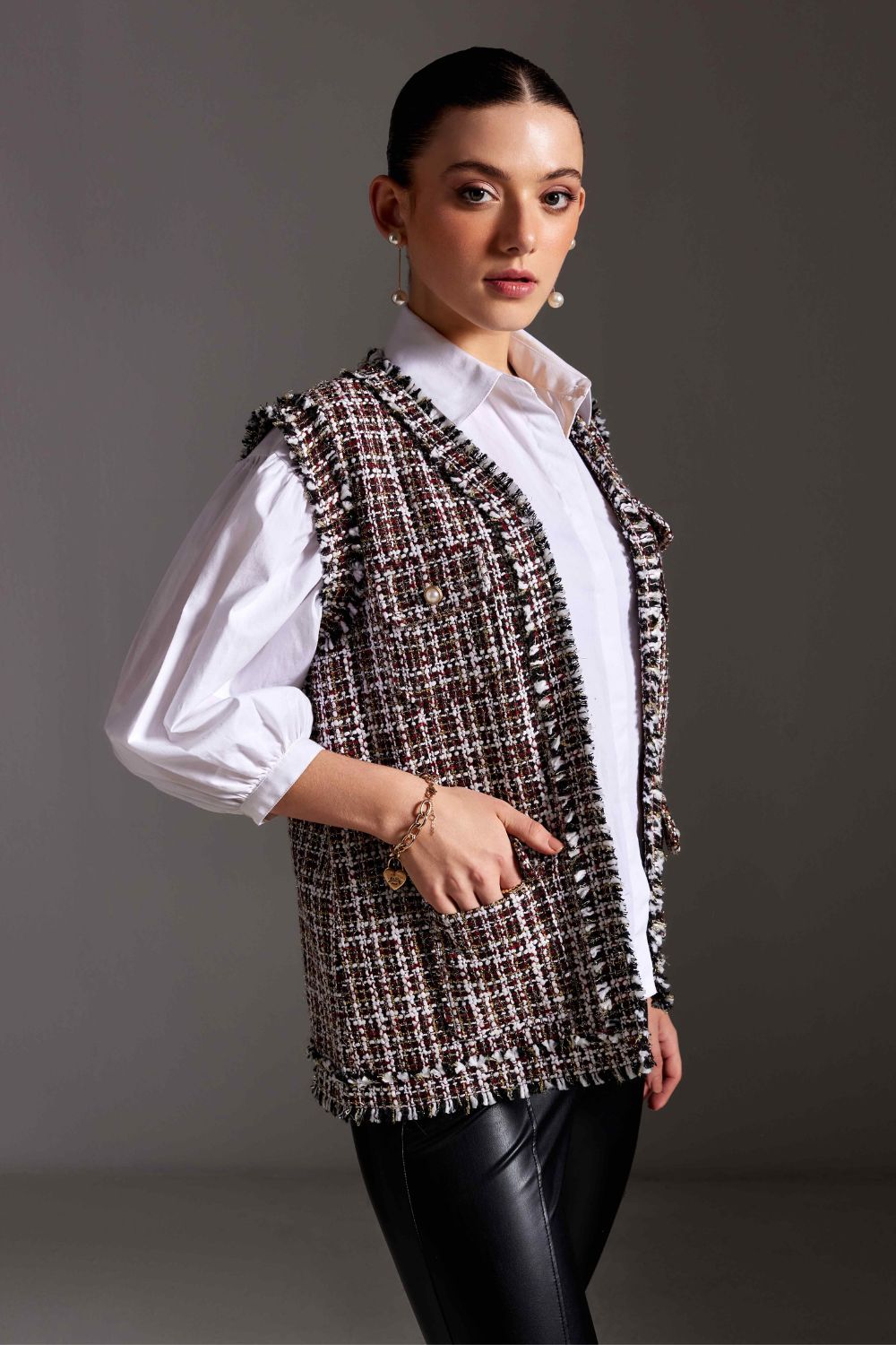 Red Wine Cherie Jacket