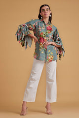 Rose Ruffles Shirt