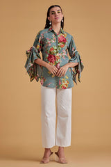 Rose Ruffles Shirt