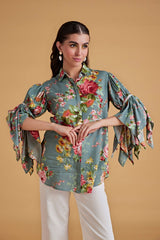 Rose Ruffles Shirt