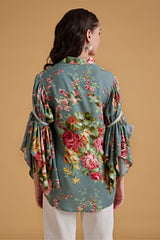 Rose Ruffles Shirt