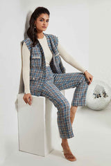 Blue Cherie Co-ord Set