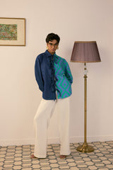 Lace-Up Statement Shirt