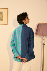 Lace-Up Statement Shirt