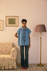 Lace-Front Utility Jacket
