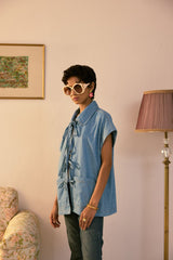 Lace-Front Utility Jacket
