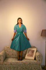 The Aqua Groove Dress
