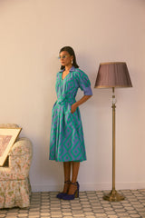 The Aqua Groove Dress