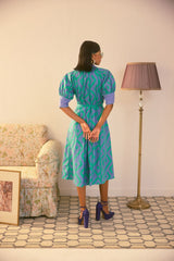 The Aqua Groove Dress