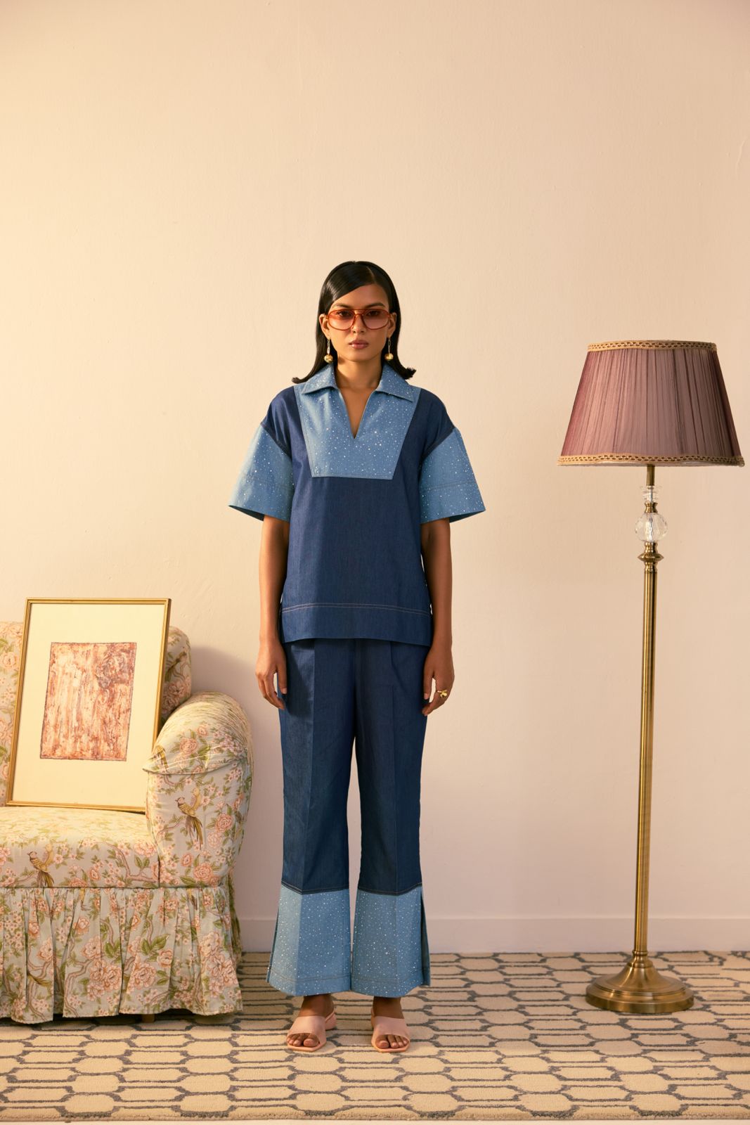 Denim Duo Co-ord Set