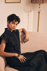 The Retro Dot And Flare Skirt Set