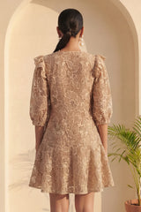 Beige Atelier Dress