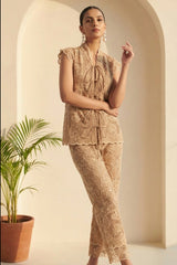 Beige Atelier Co-ord Set