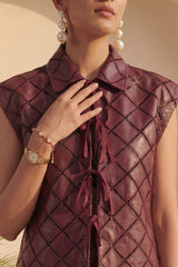 Merlot Noir Skirt Set