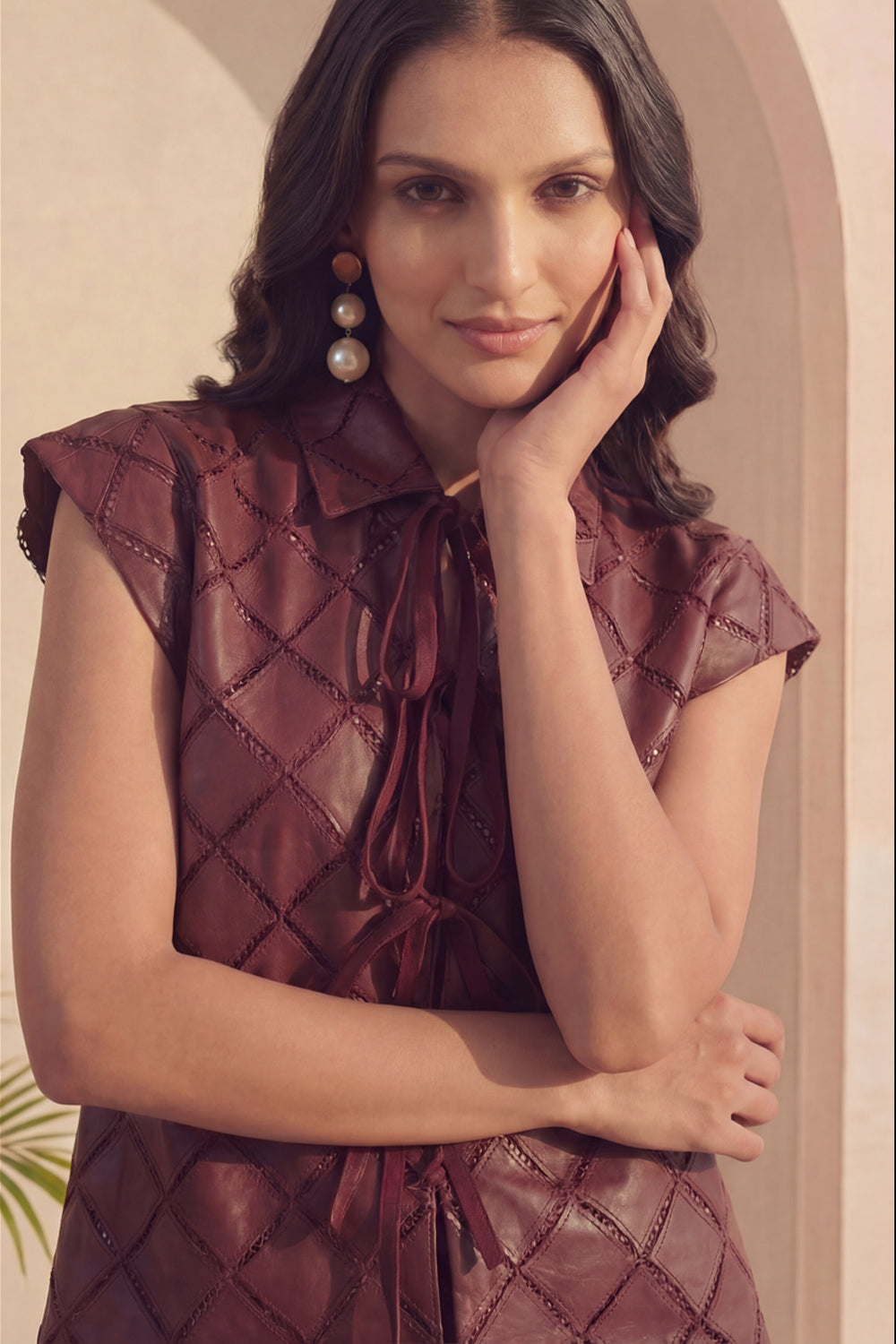 Merlot Noir Skirt Set