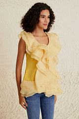 Frilly Flutter Top