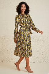 Zebra Zest Dress